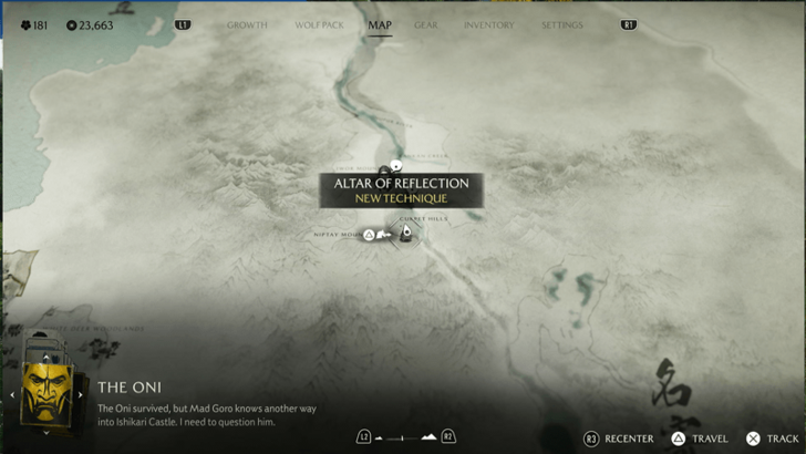 Cukpet Hills Altar Map Image