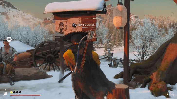 Bounty Board Red Crane Inn