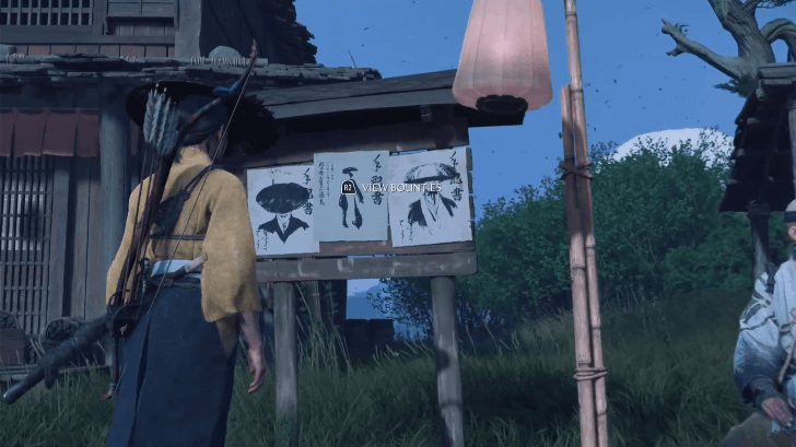 Bounty Board Yotei Shadow Inn