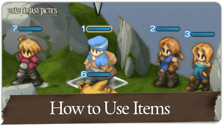 How to Use Items