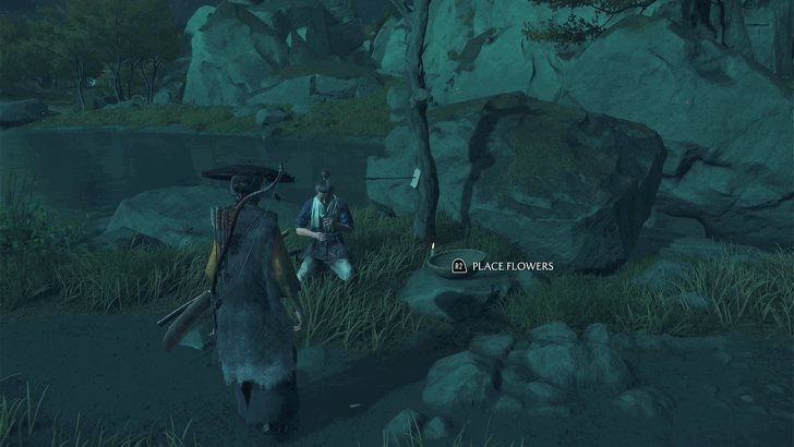 Ghost of Yotei Place the Flowers in the Basket