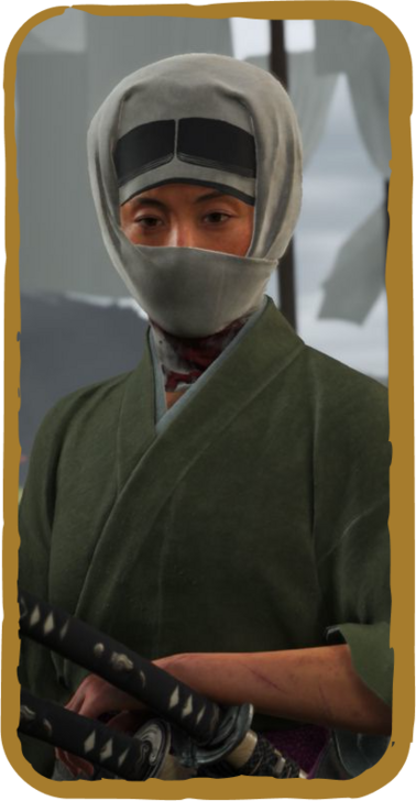 Under a Half-Moon Mask