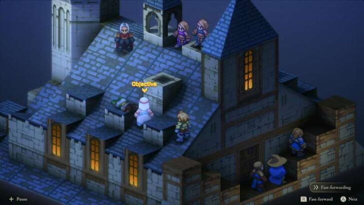 Final Fantasy Tactics - Riovanes Castle Roof Field View