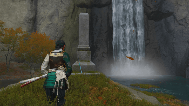 Niikappu Falls Pillar