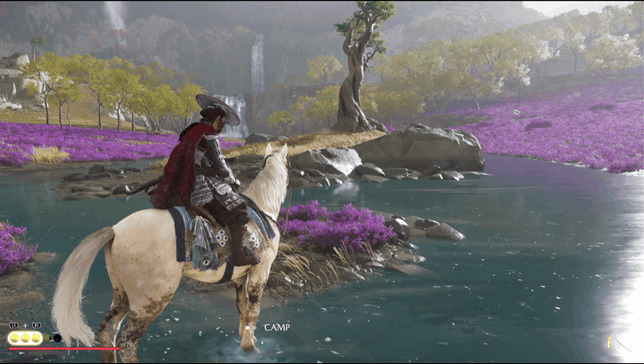 Ghost of Yotei Rumoi River Overworld