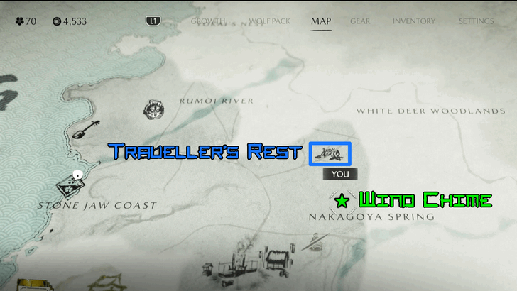 Ghost of Yotei Nakagoya Spring Wind Chime