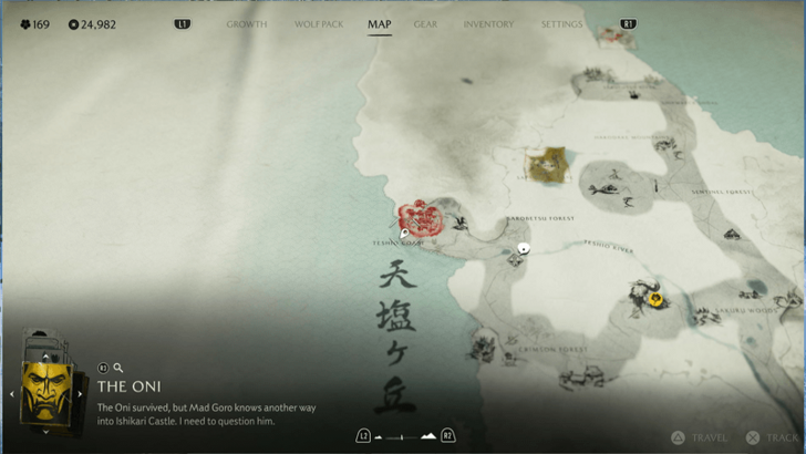 Snow’s Blight Hideout Puzzle Box Map Image