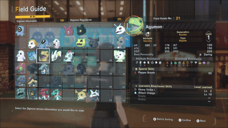 Digimon on Field Guide