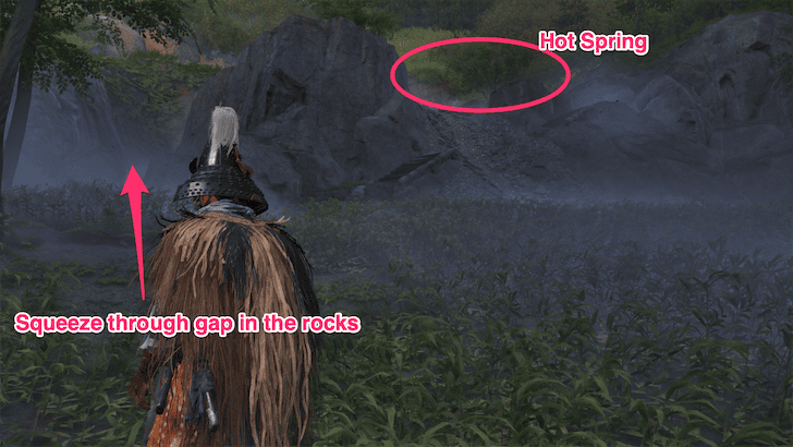 Distant Castle Hot Spring