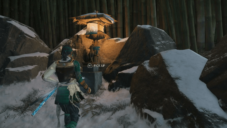 pick up the fox statue