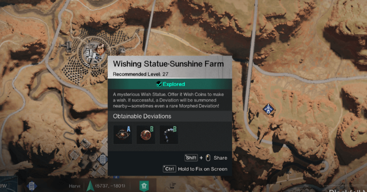 Once Human - Wish Statue Location Where to Find