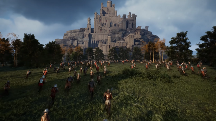 Kingmakers storming the castle