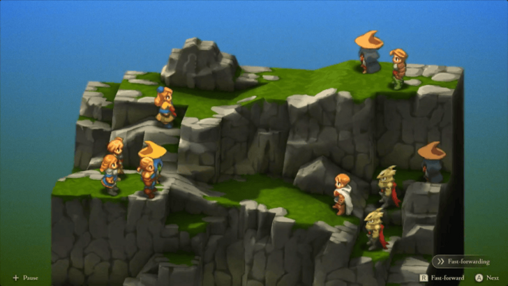 Final Fantasy Tactics - Dugeura Pass Field View