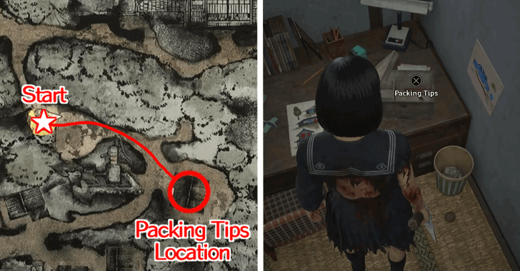Packing Tips Location