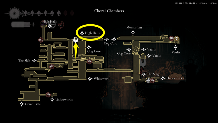 High Halls How to Reach