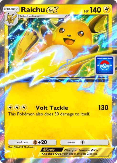 Pokemon TCG Pocket - P-A 112 Raichu ex