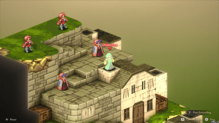 Final Fantasy Tactics - Free City of Bervenia Field View