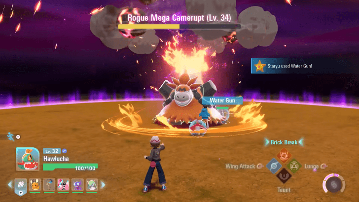 Pokemon Legends Z-A - Rogue Mega Pokemon Tips Change Between Ranged and Melee