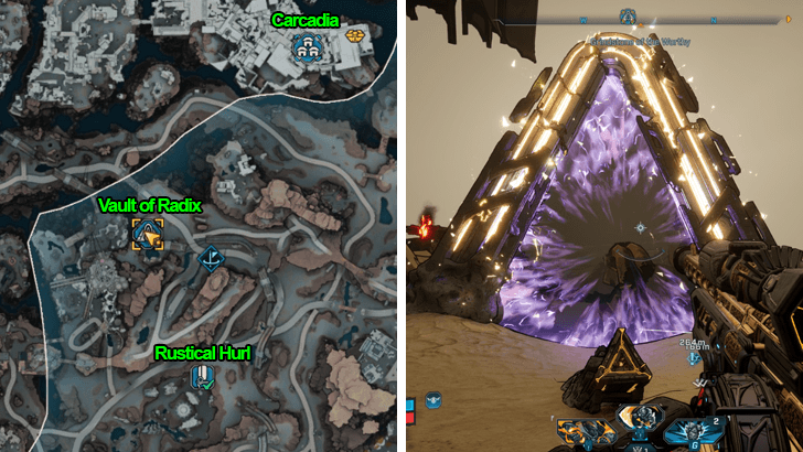 Find Vault Entrance at Grindstone of the Worthy