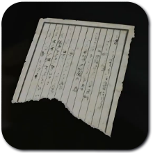 Silent Hill f - Treasure Hunt Game Note #1