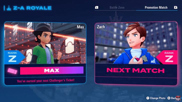 Pokemon Legends Z-A - Z-A Royale Tournament