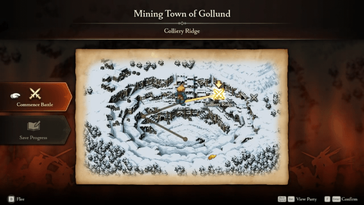 Finish the Colliery Ridge of the Mining Town