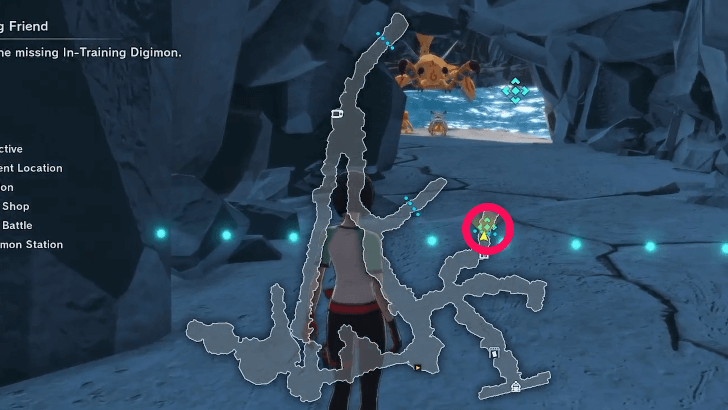 A Missing Friend Step 1