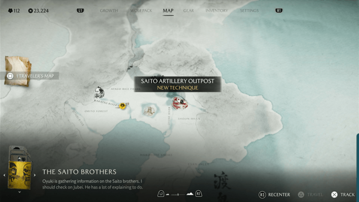 Saito Artillery Altar Map Image