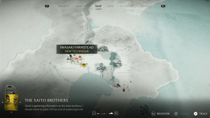 Iwasaki Farmstead Altar Map Image