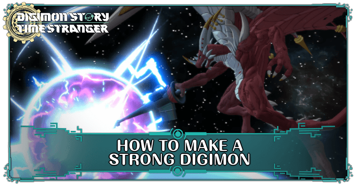 Digimon Story Time Stranger - Strong Digimon Top Banner