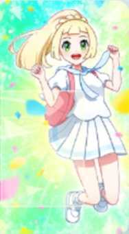 Pokemon TCG Pocket - Lillie Backdrop ver. 2