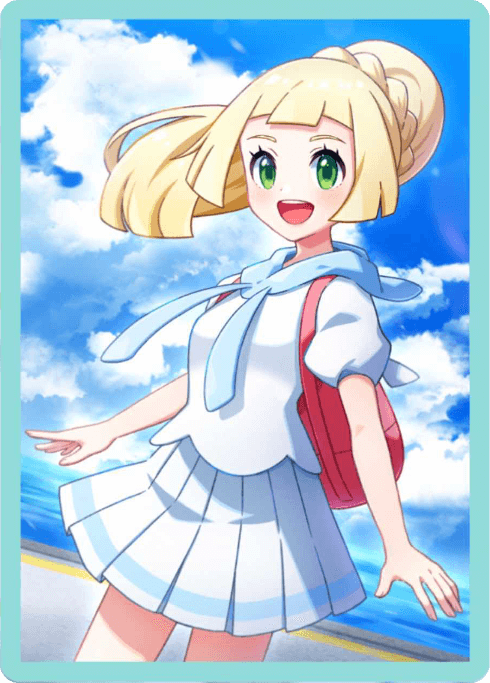 Pokemon TCG Pocket - Lillie Card Sleeve ver. 2