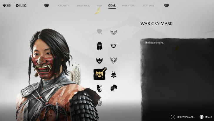 War Cry Mask