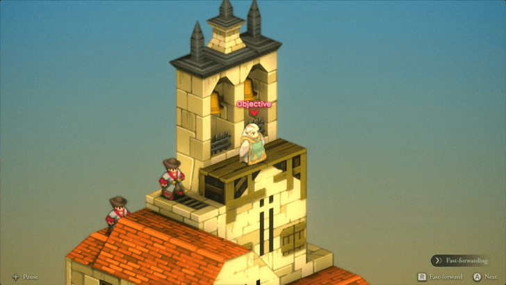 Final Fantasy Tactics - Outlying Church Field View