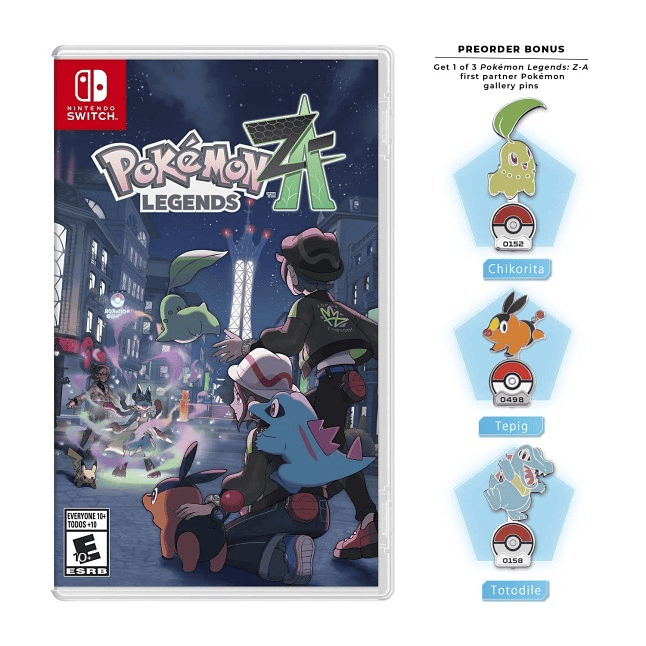 Legends Z-A Pokemon Center Pre-Order