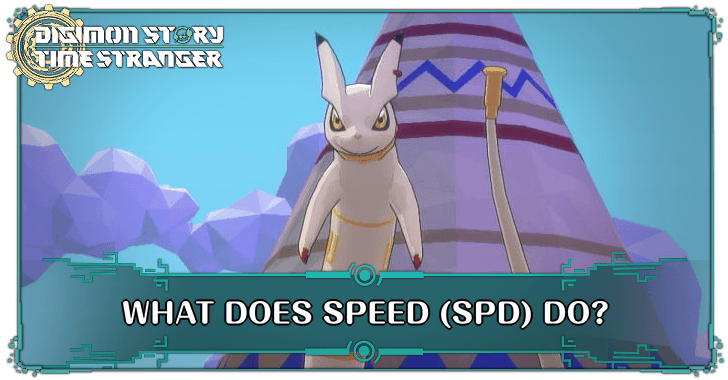 Digimon Story Time Stranger What Does Speed (SPD) Do