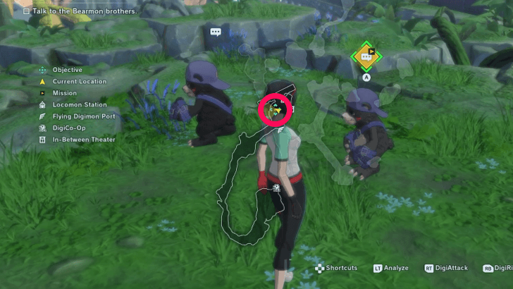 The Mighty Bearmon Brothers Start Location