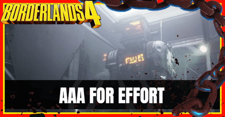 Borderlands 4 AAA for Effort
