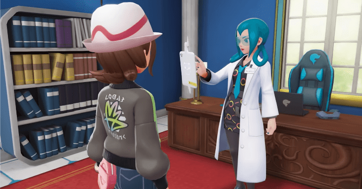 Mable is the director of Pokemon Research Lab