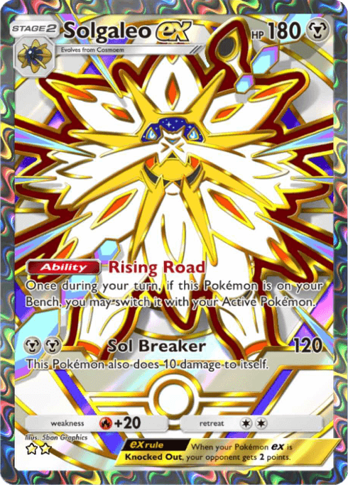 Pokemon TCG Pocket - A4b 369 Solgaleo ex