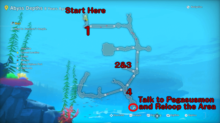 Abyss Depths Digi-Jewel Farm