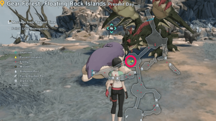 Message from Beyond Time Step 1