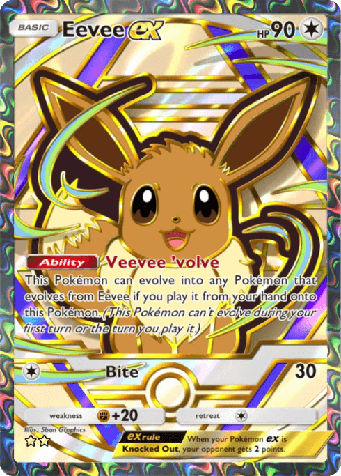 Pokemon TCG Pocket - A4b 370 Eevee ex