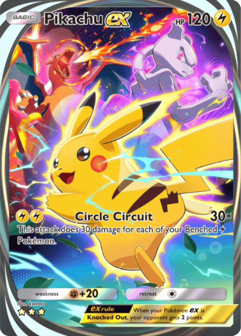 Pokemon TCG Pocket - A4b 376 Pikachu ex