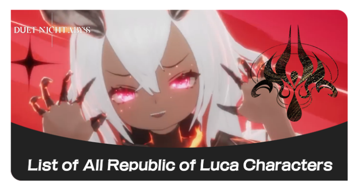 Republic of Luca Characters