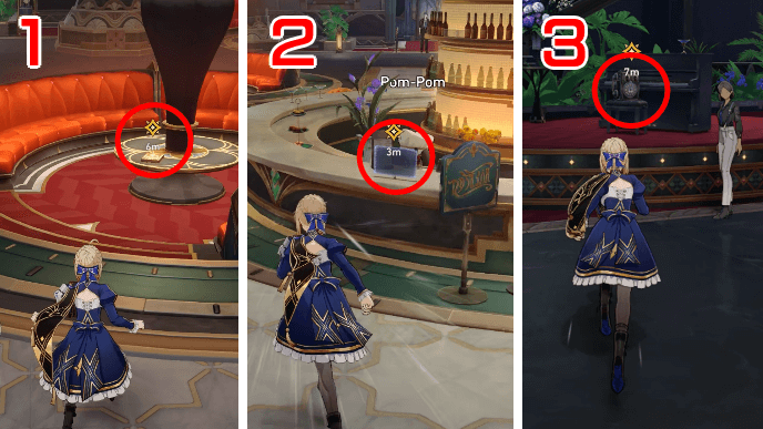 HSR - Traveler, Find Truth Beyond the Illusion - Interact with Various Objects