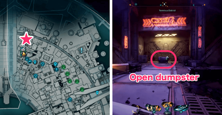 Borderlands 4 Dumpster Location