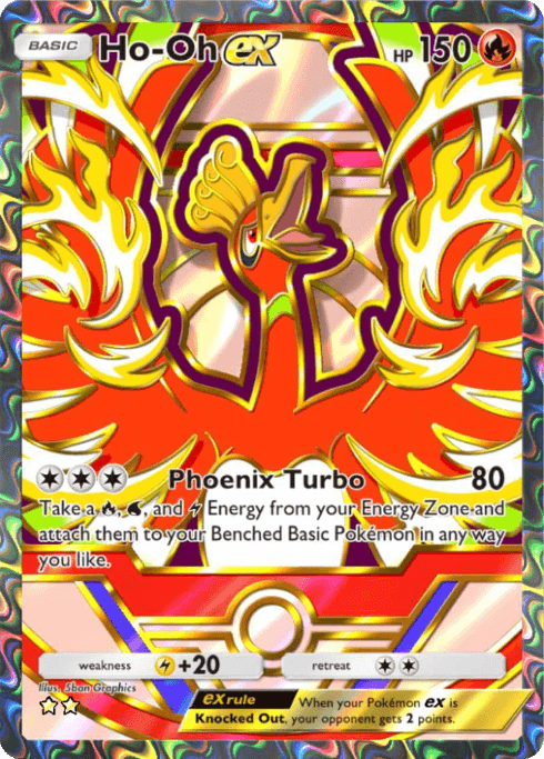 Pokemon TCG Pocket - A4b 362 Ho-oh ex