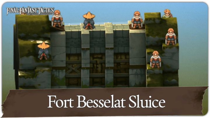 Final Fantasy Tactics - Fort Besselat Sluice