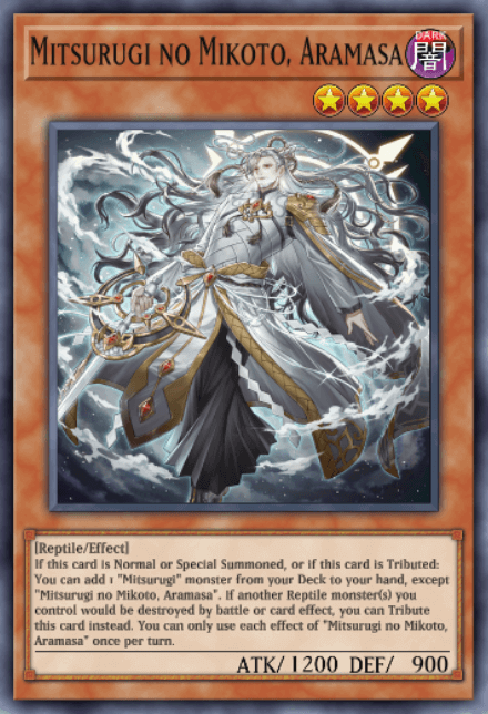 Mitsurugi no Mikoto, Aramasa